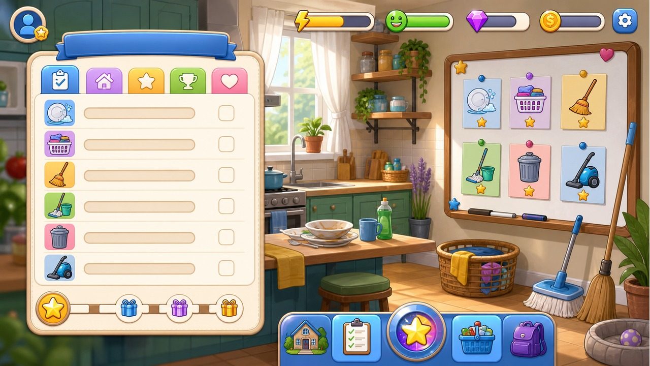 家务:HouseChores 操作界面 演示图 7