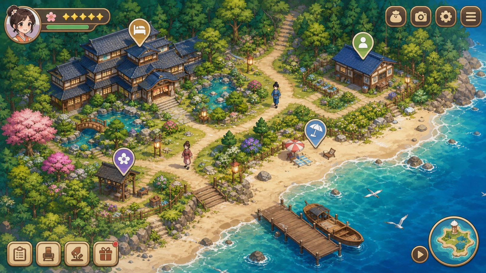 歌鸲旅馆KomadoriInn存档 PC中文版 画面 6