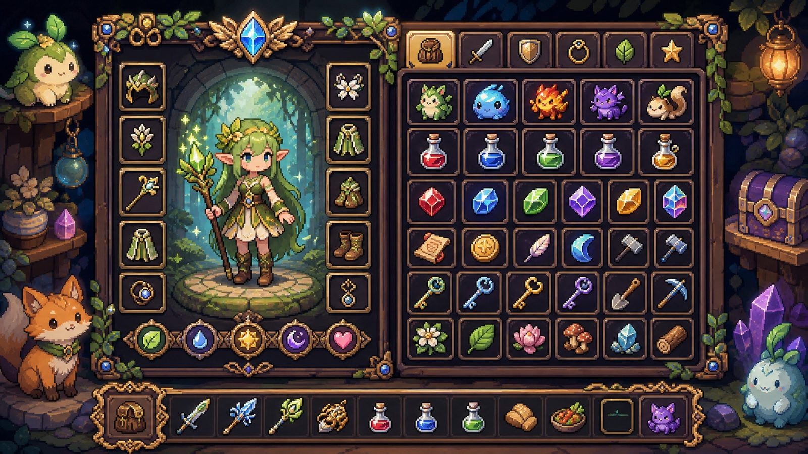 精灵谷物语SpiritValley版 剧情互动 预览图 1